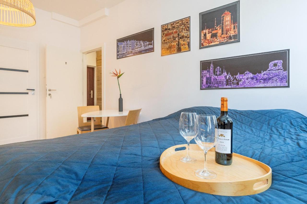 Hello Apartments Modern Studio Sw Ducha Gdansk Bagian luar foto