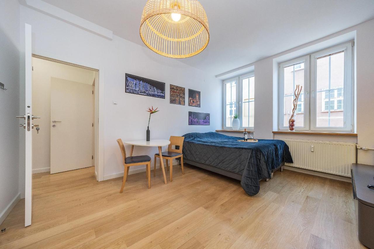 Hello Apartments Modern Studio Sw Ducha Gdansk Bagian luar foto